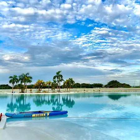 Apartamento 1 Recamara, Laguna, Paddleboard, Gym Y Jacuzzi